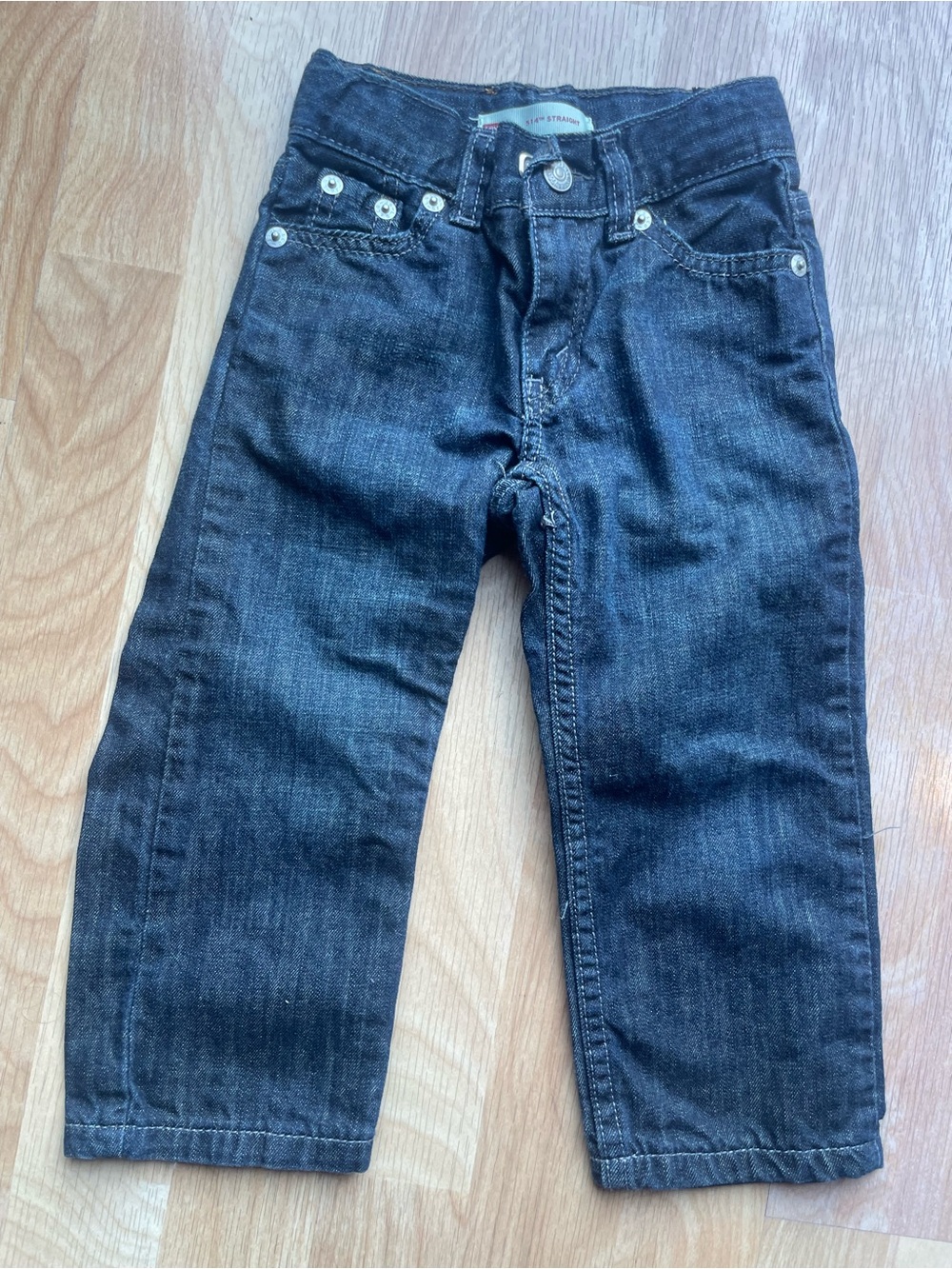 Kids Levi's Dark Wash Jeans - Classic Straight Fit